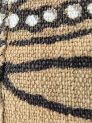Bogolan Wall Hanging: A Day in the Village 7