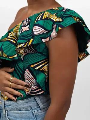 Keba Ruffle Top 6