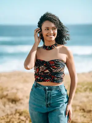 Jelani Bandeau Top