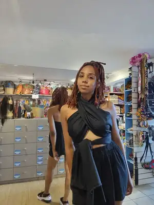 Black bandeau top 5