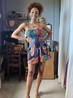 Backless Patchwork Top 9