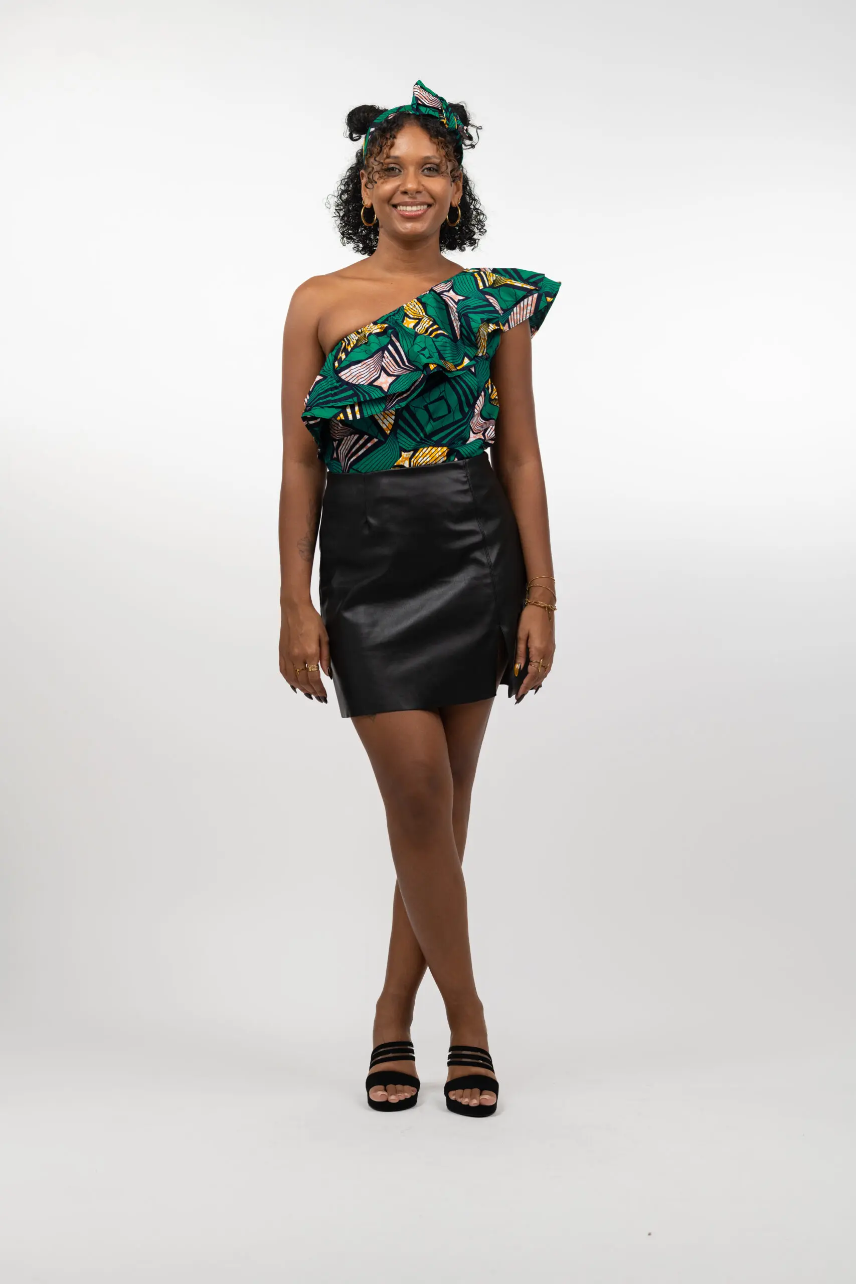 Keba Ruffle Top