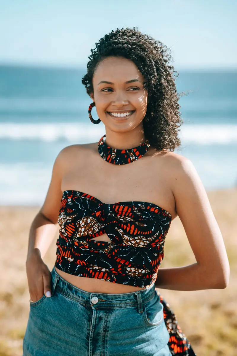 Jelani Bandeau Top