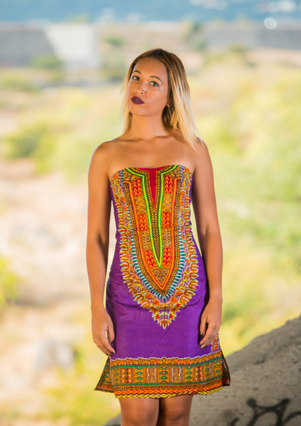 Robe Dashiki bustier (4 coloris) – Image 11