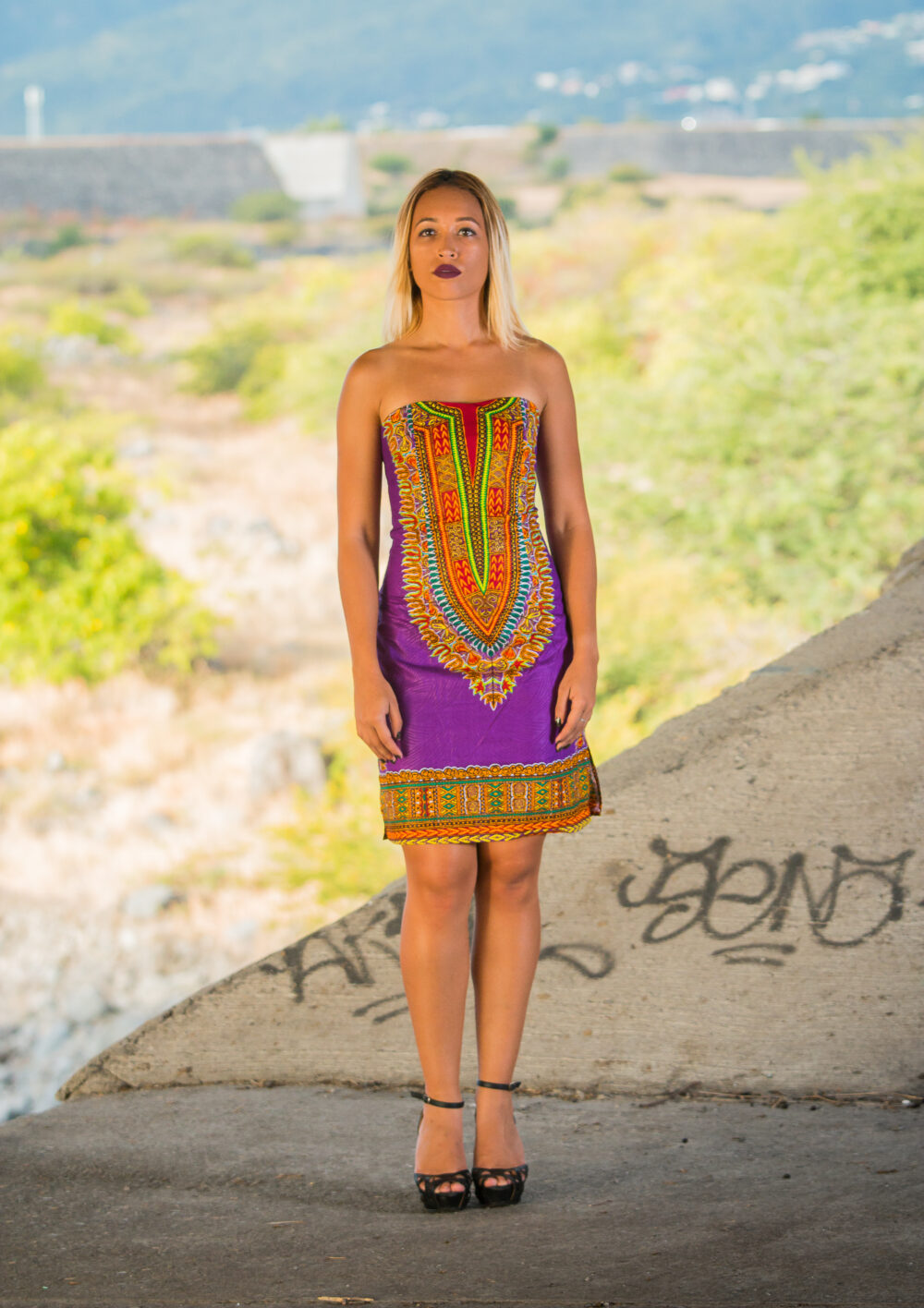 Robe Dashiki bustier (4 coloris) – Image 12