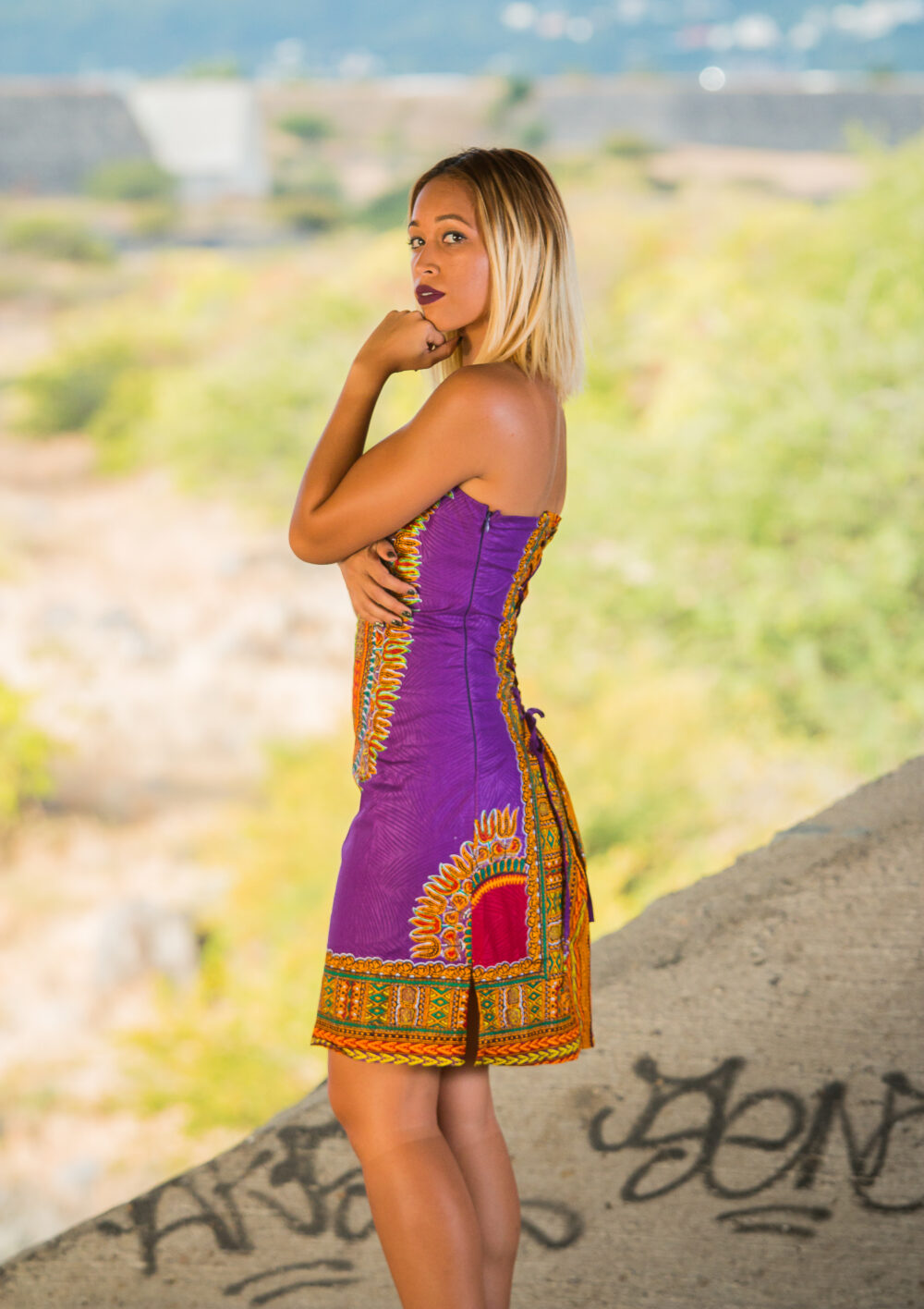 Robe Dashiki bustier (4 coloris) – Image 13