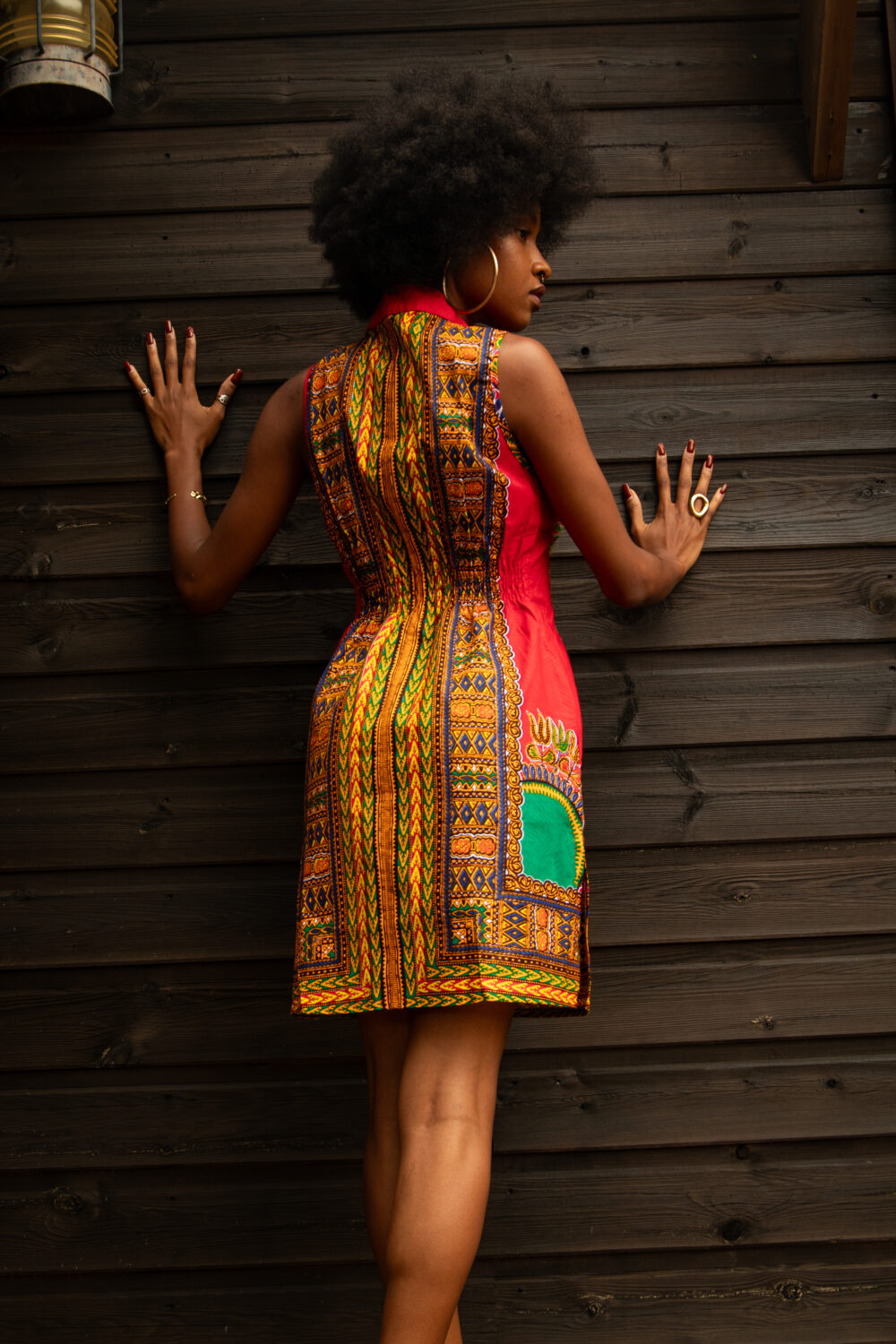 Robe Dashiki Mao ( 3 coloris ) – Image 2