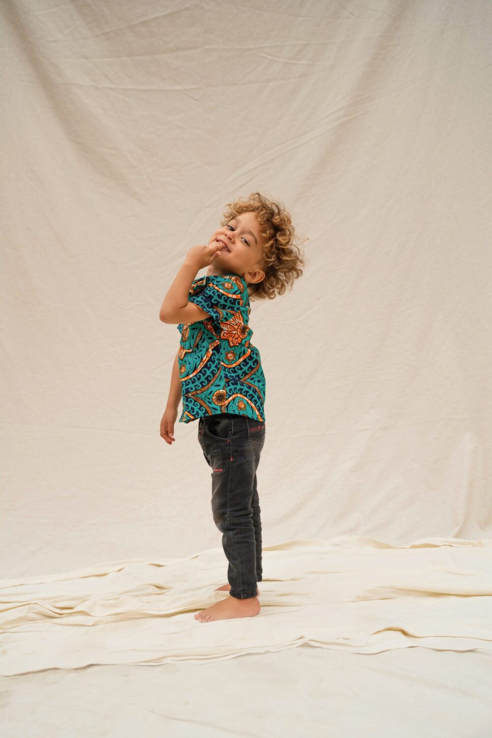 Chemise Enfant Émeraude – Image 2
