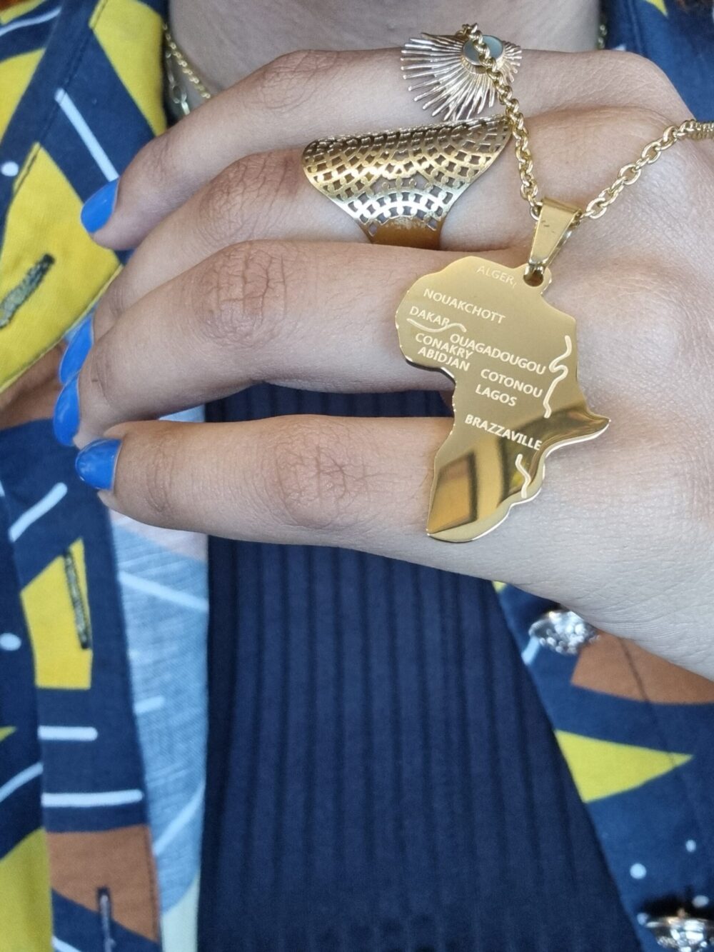 Africa necklace