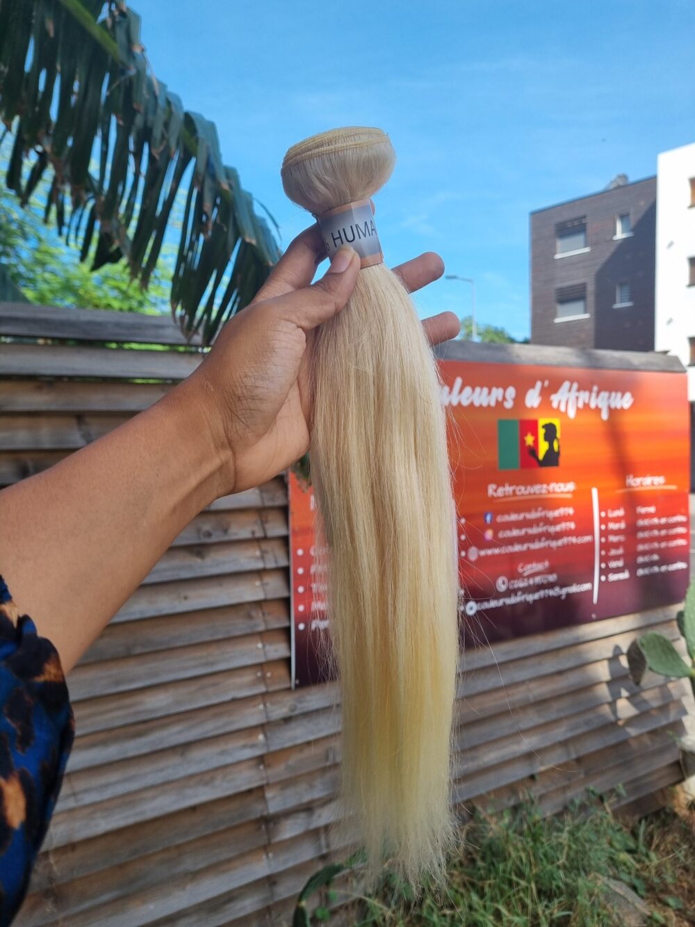 Blond Brazilian Straight weave bundle