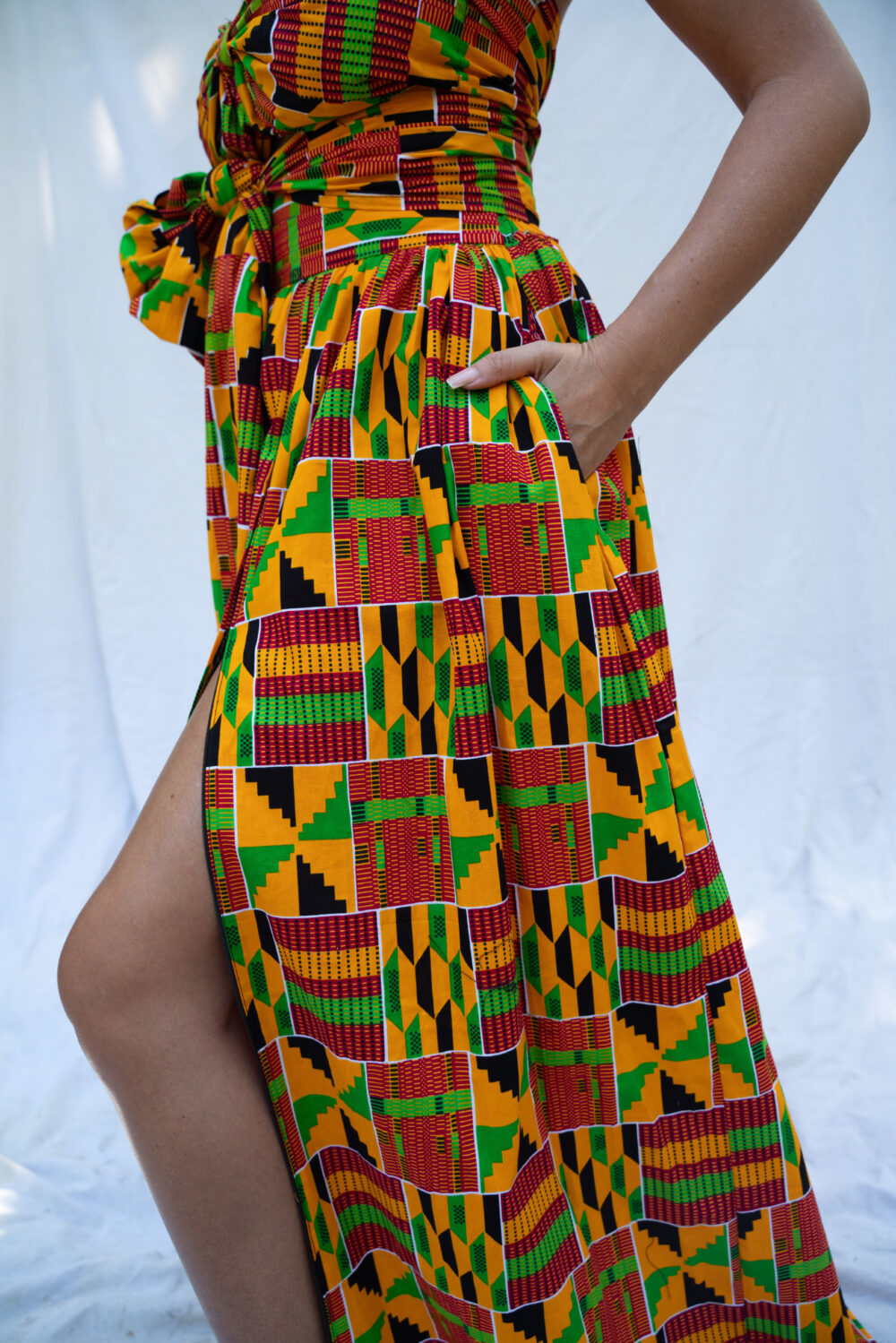 Maxi Jupe Ashanti Orange – Image 10