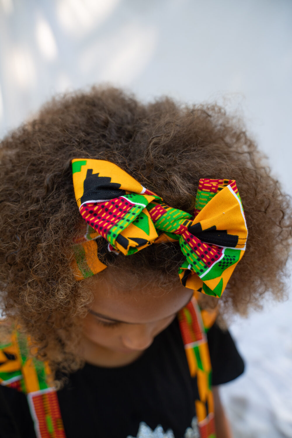 Ashanti orange headband