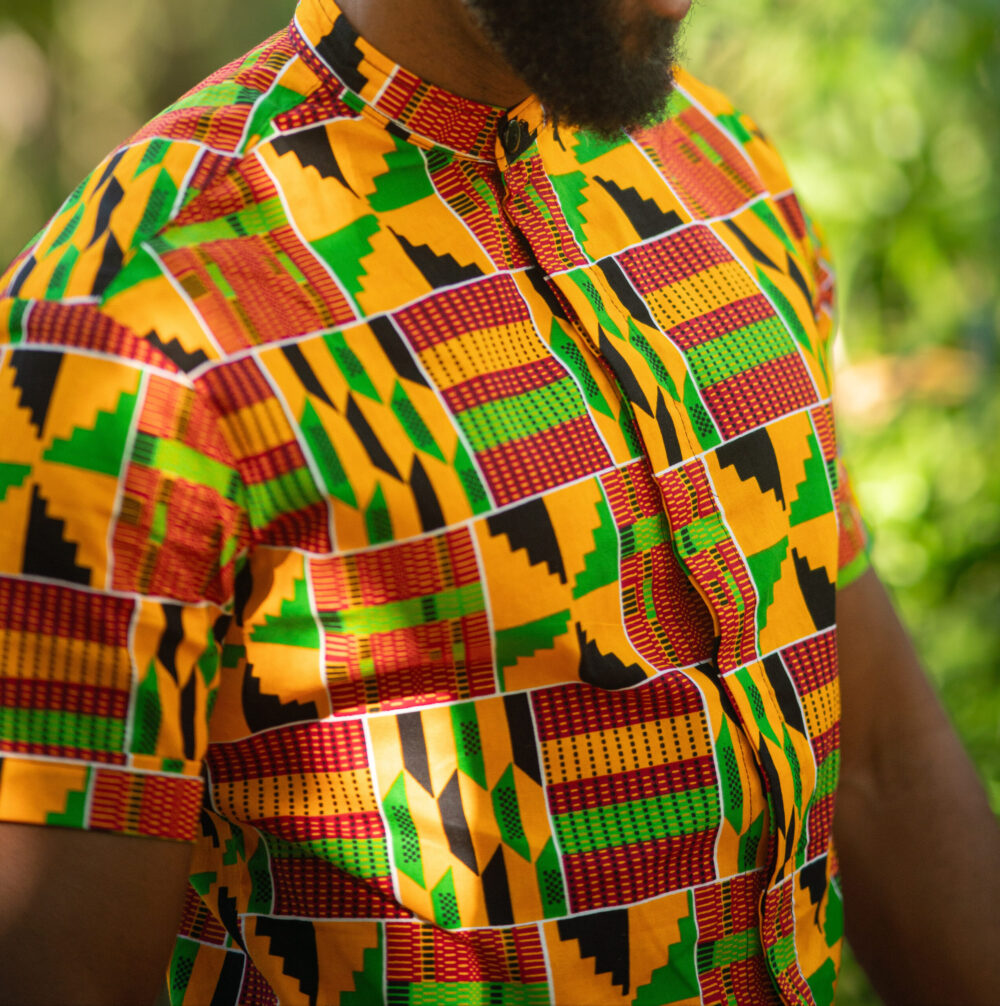 Chemise Ashanti Orange – Image 4