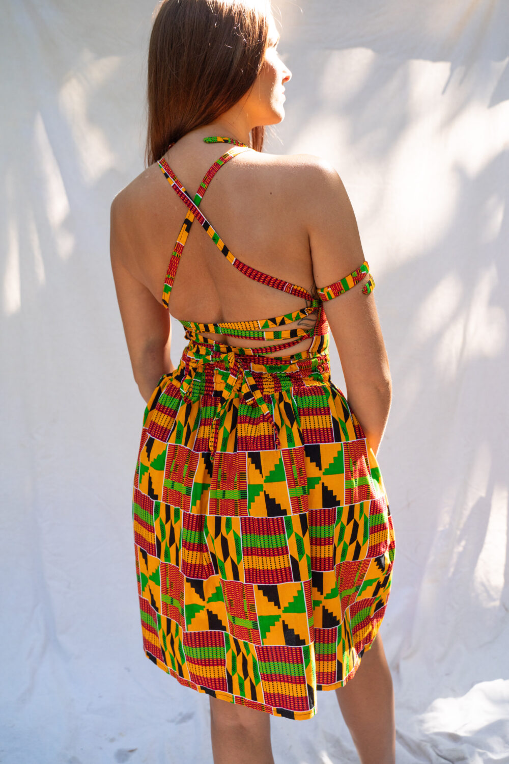 Ashanti Orange halter top - Image 2