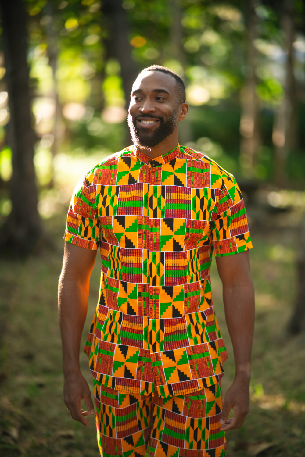Ashanti Orange shirt