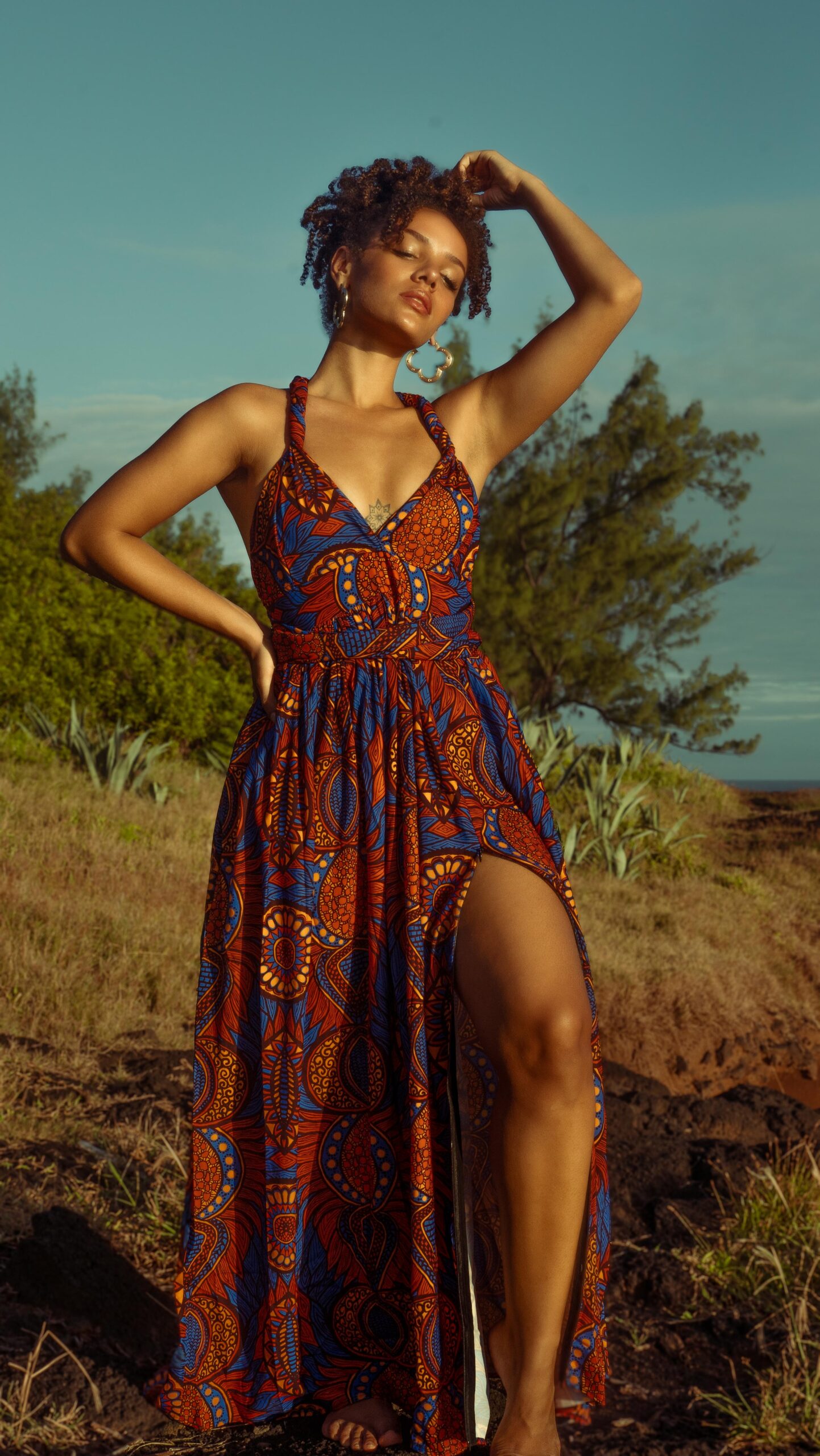 African infinity dress deals