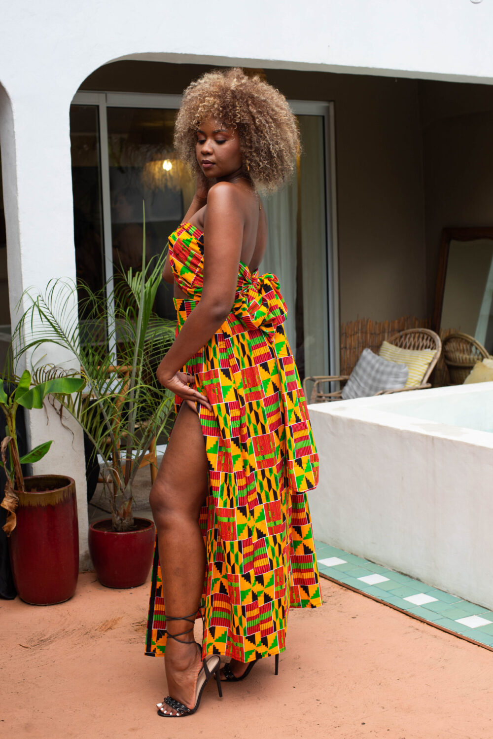 Maxi Jupe Ashanti Orange – Image 2