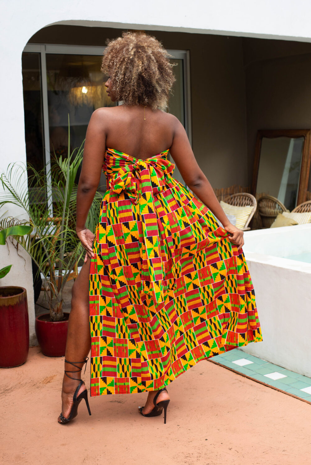 Maxi Jupe Ashanti Orange – Image 3