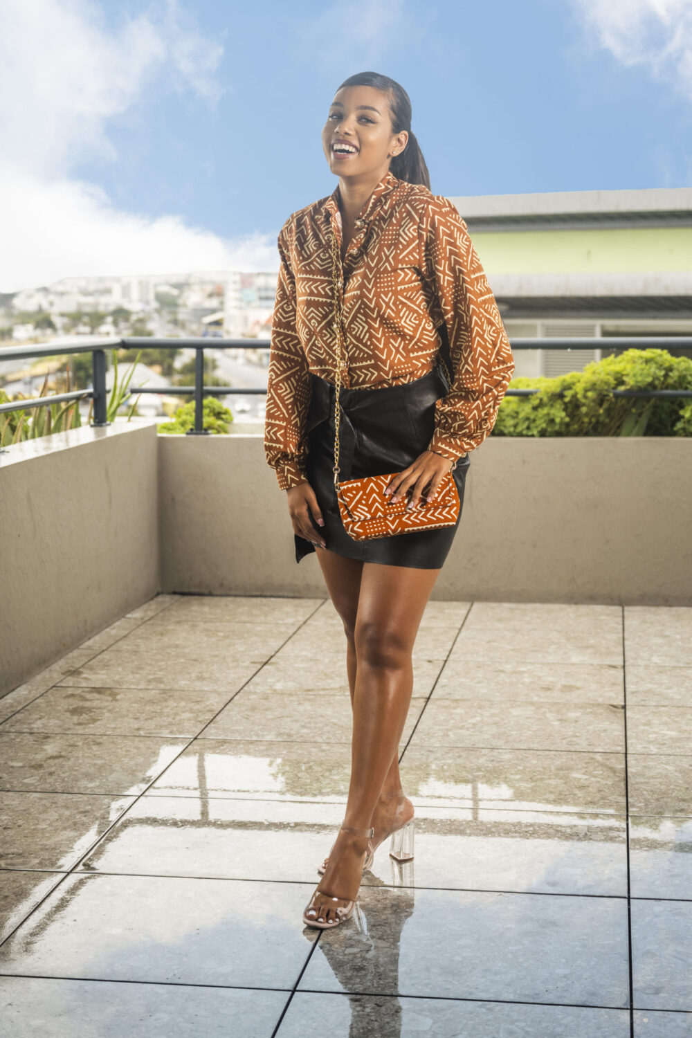 Chemise et pochette Morgane – Image 4