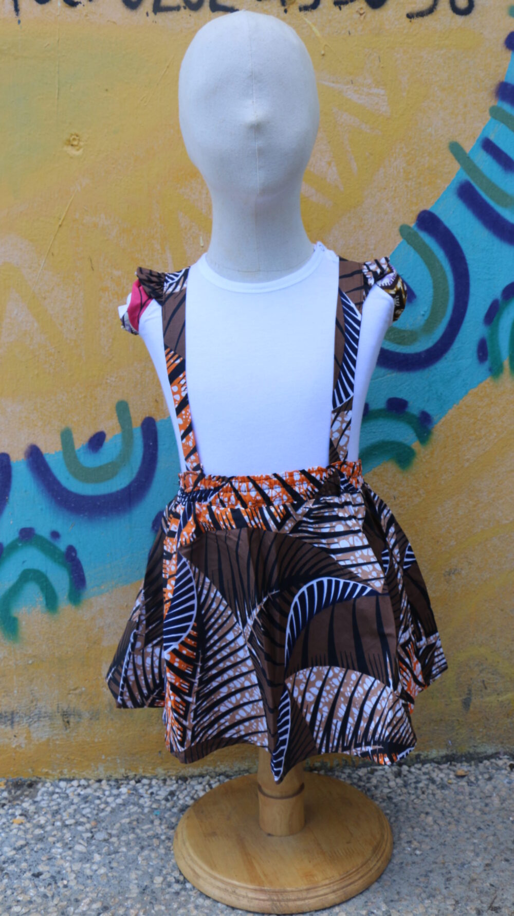Maly children's skirt with straps - Image 4