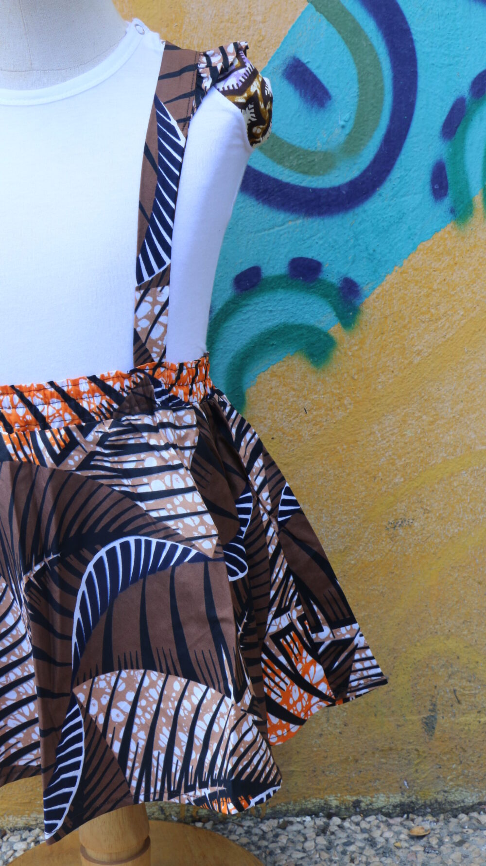 Maly children's skirt with straps - Image 3
