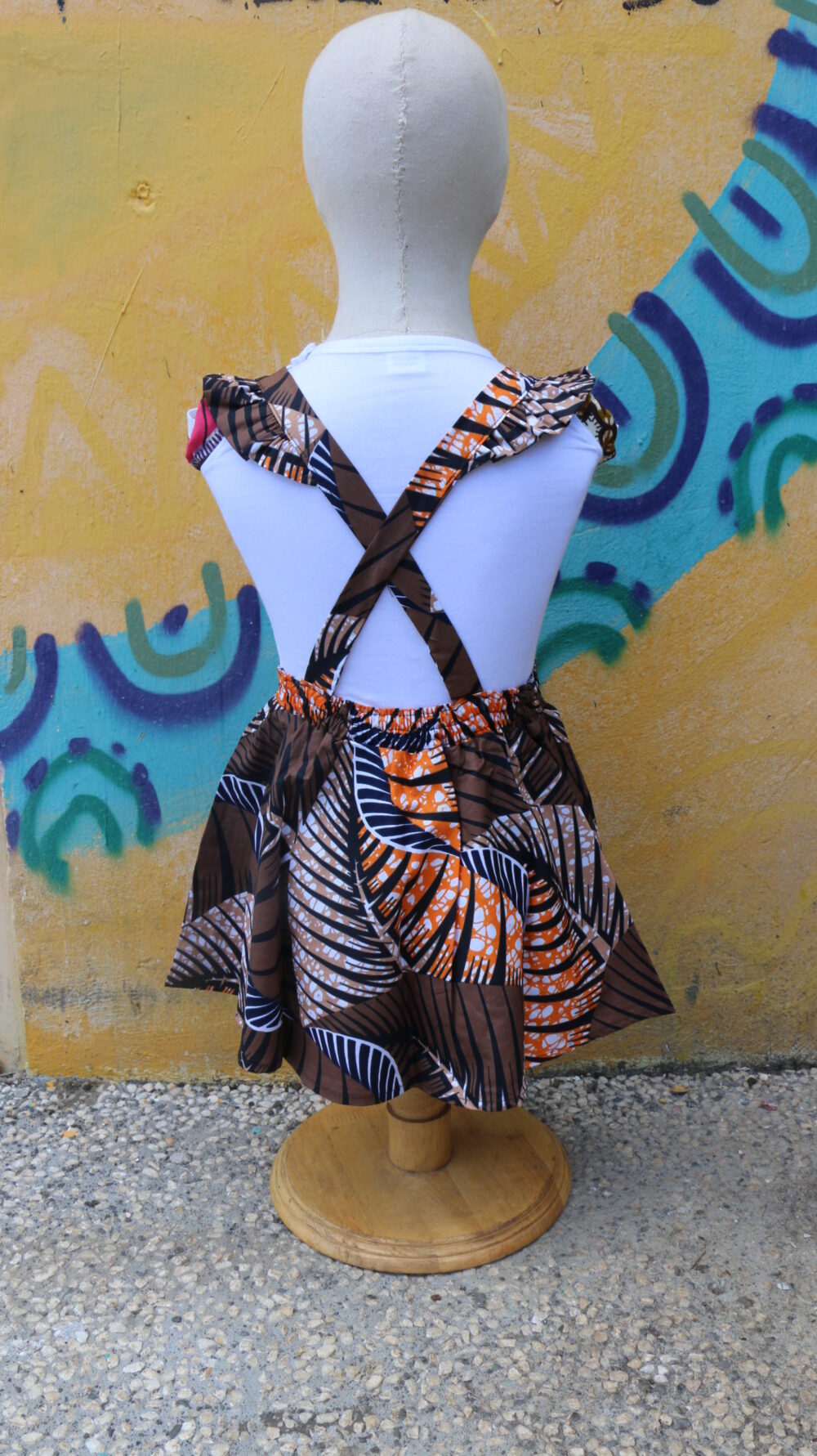 Maly children's skirt with straps - Image 2