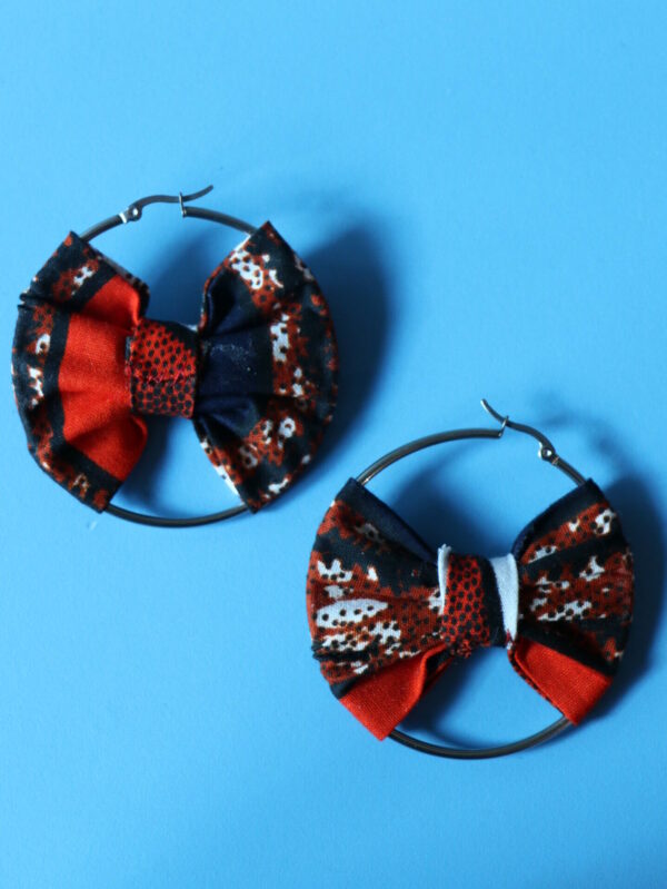 Eseka bow earrings