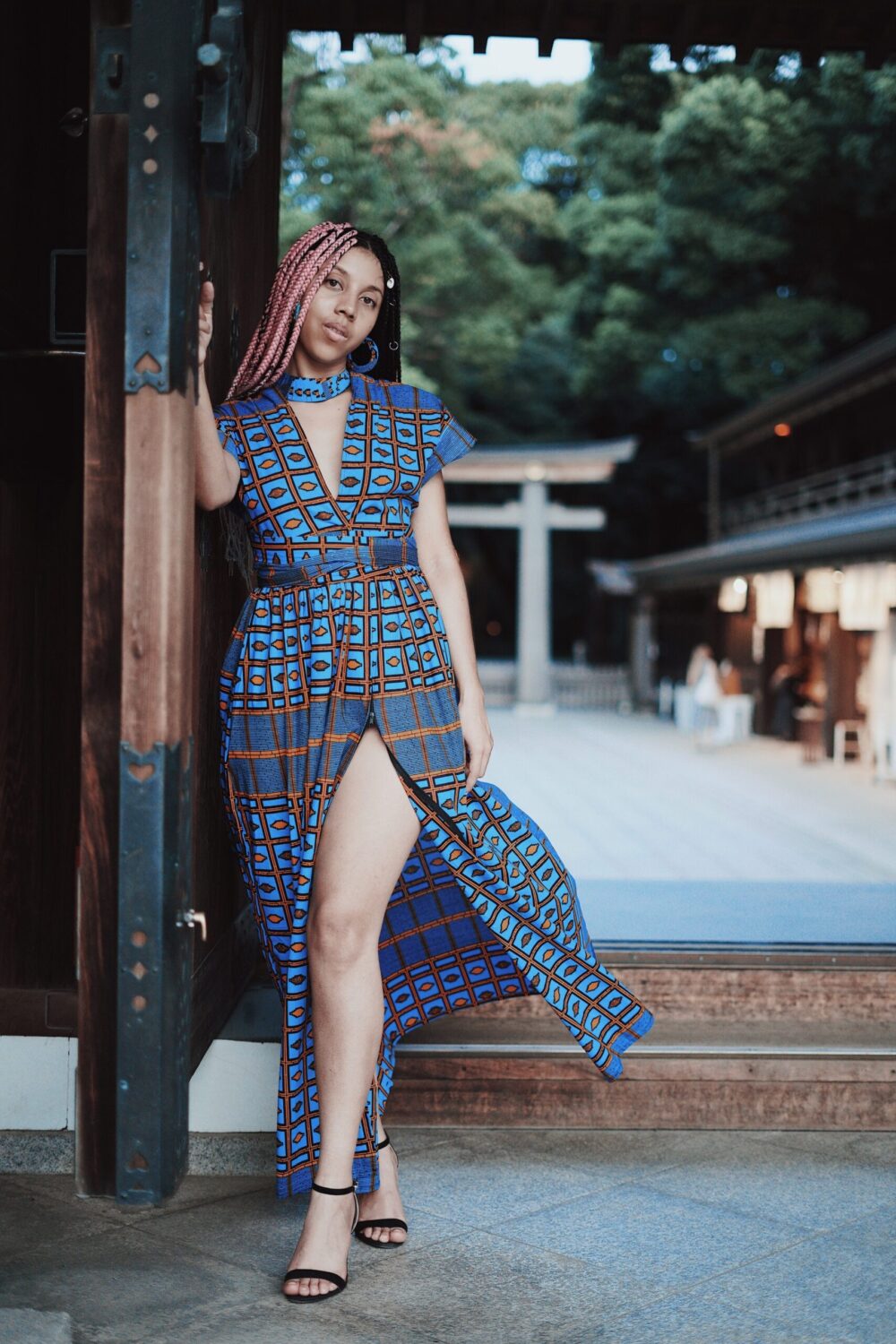 Infinity Bafia long dress