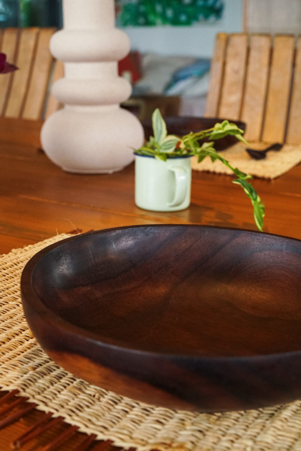 Grande assiette Mahogany – Image 2