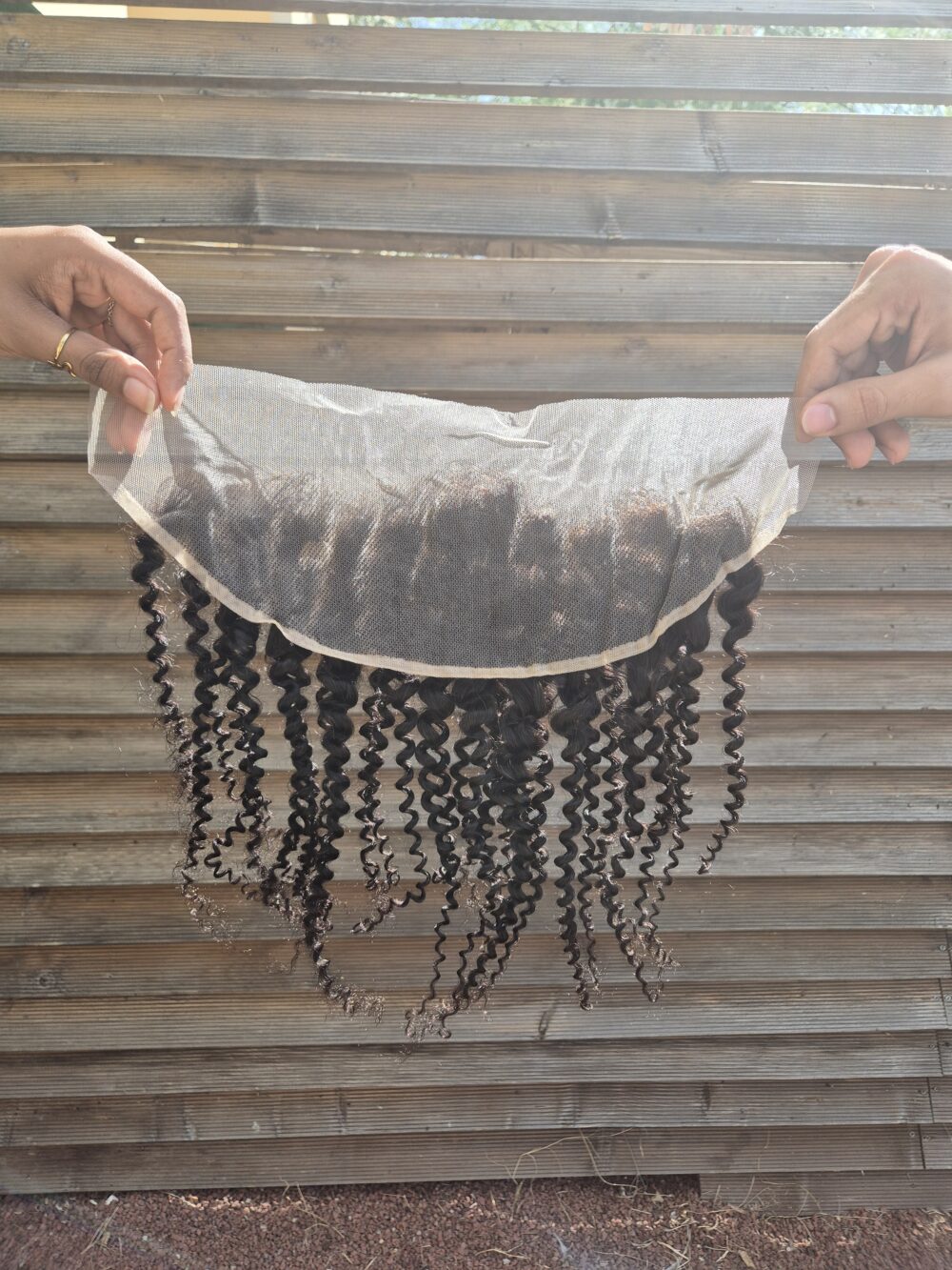 Lace frontale Kinky curly