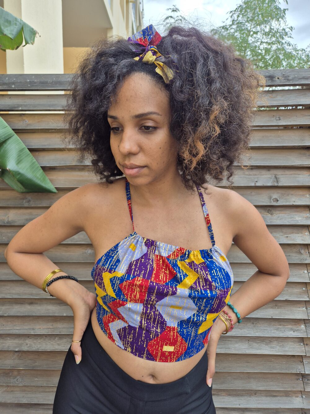 Bandeau à cheveux Senia à motif – Image 5