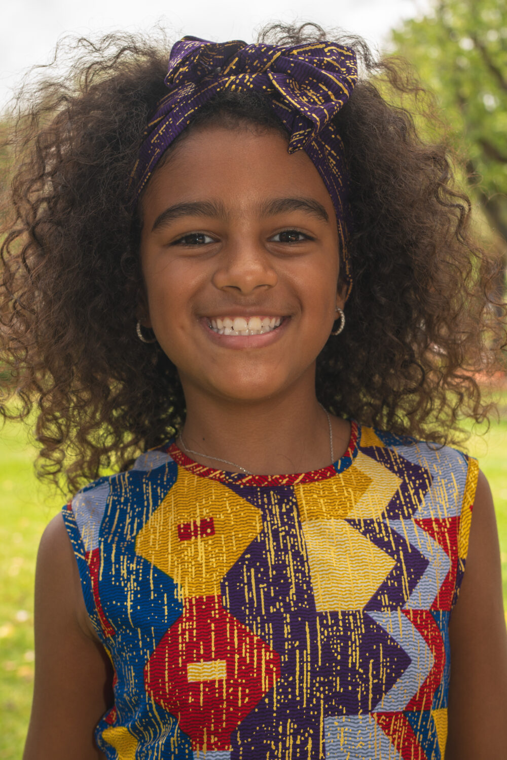 Senia mauve headband - Image 2