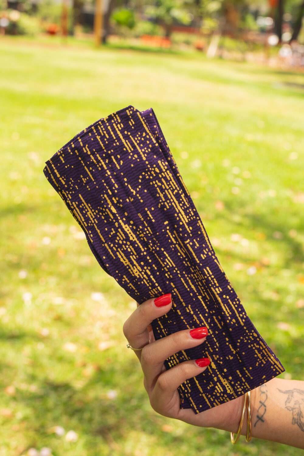 Senia mauve headband - Image 5