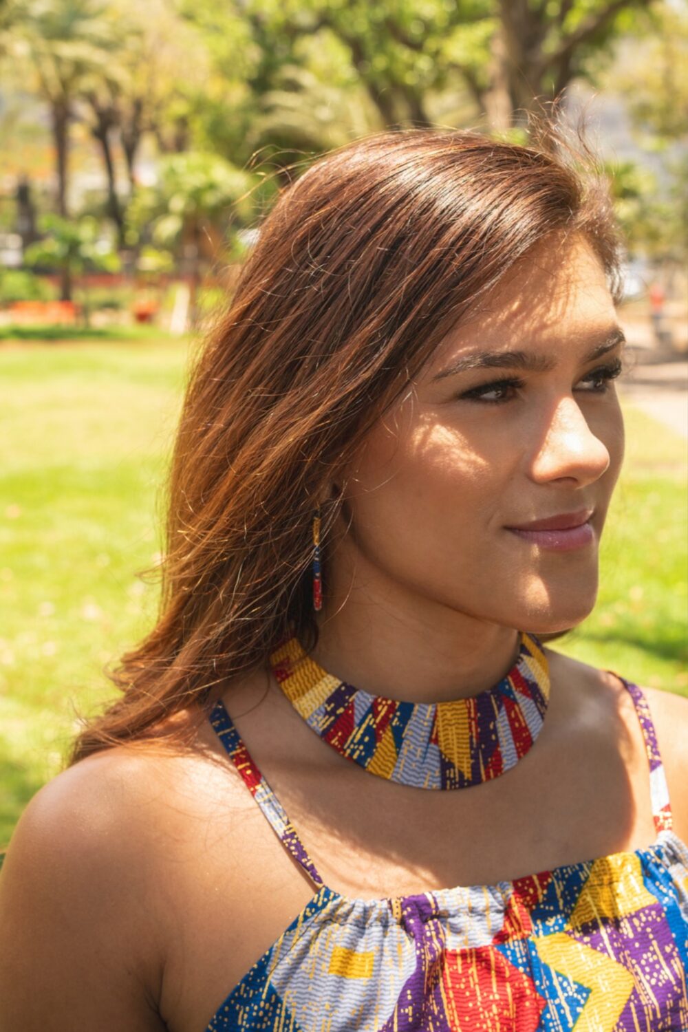 Senia patterned necklace - Image 3
