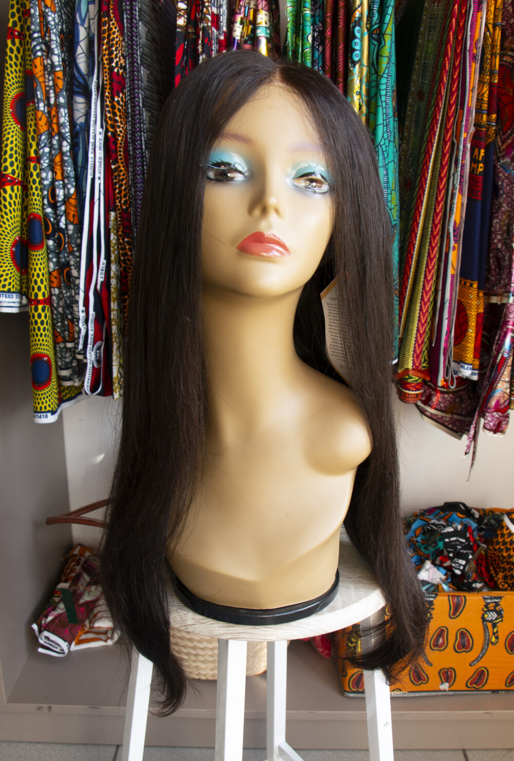 Straight Brazilian front lace wig - Image 5