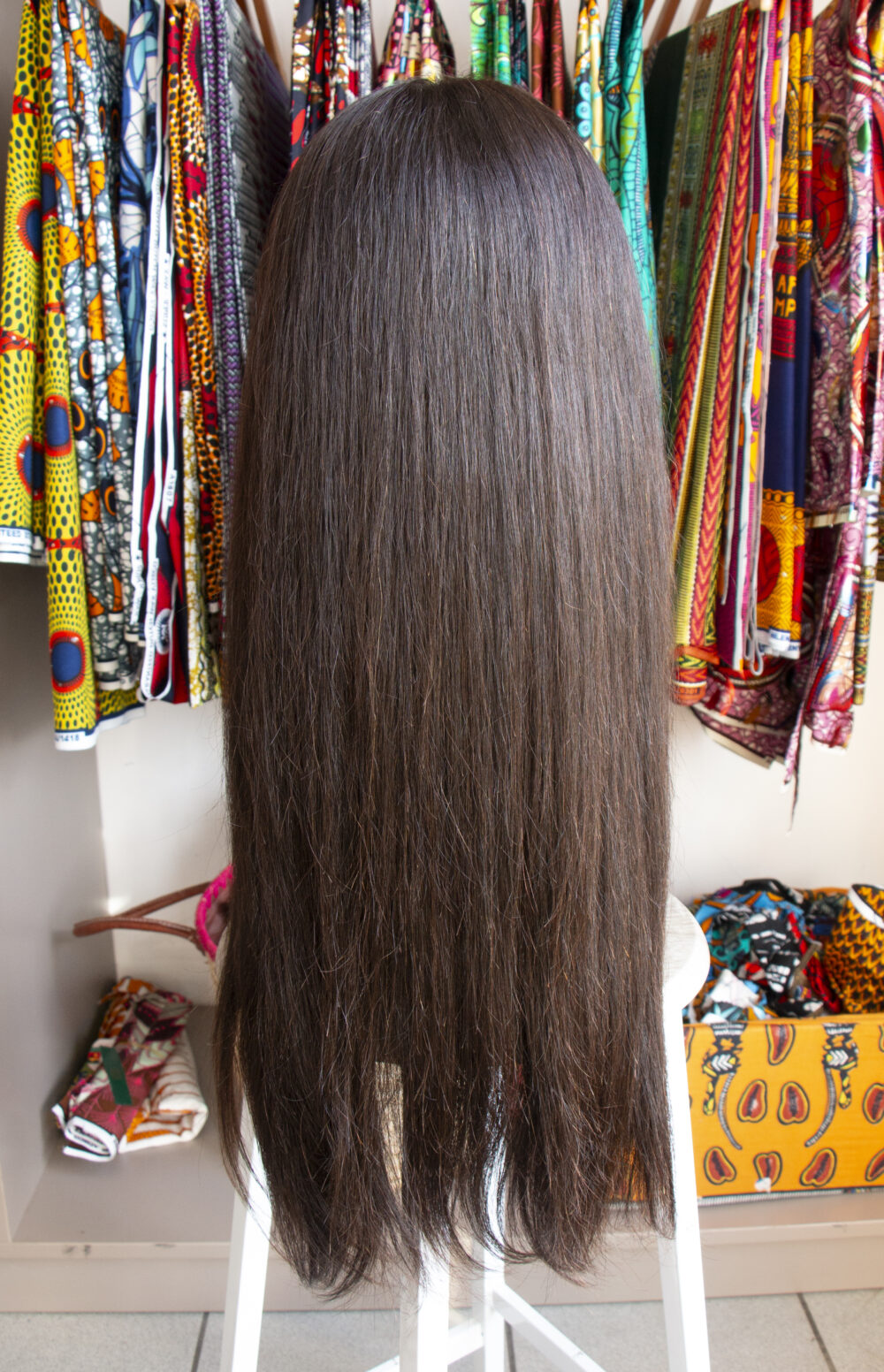 Straight Brazilian front lace wig - Image 3