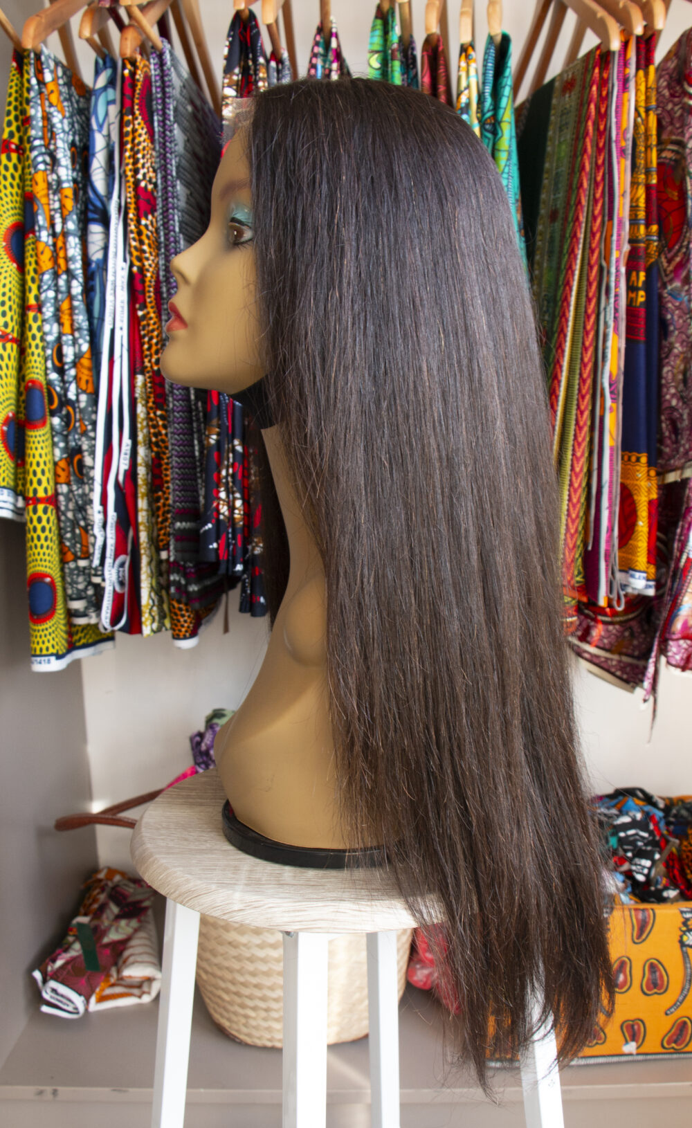 Straight Brazilian front lace wig - Image 2