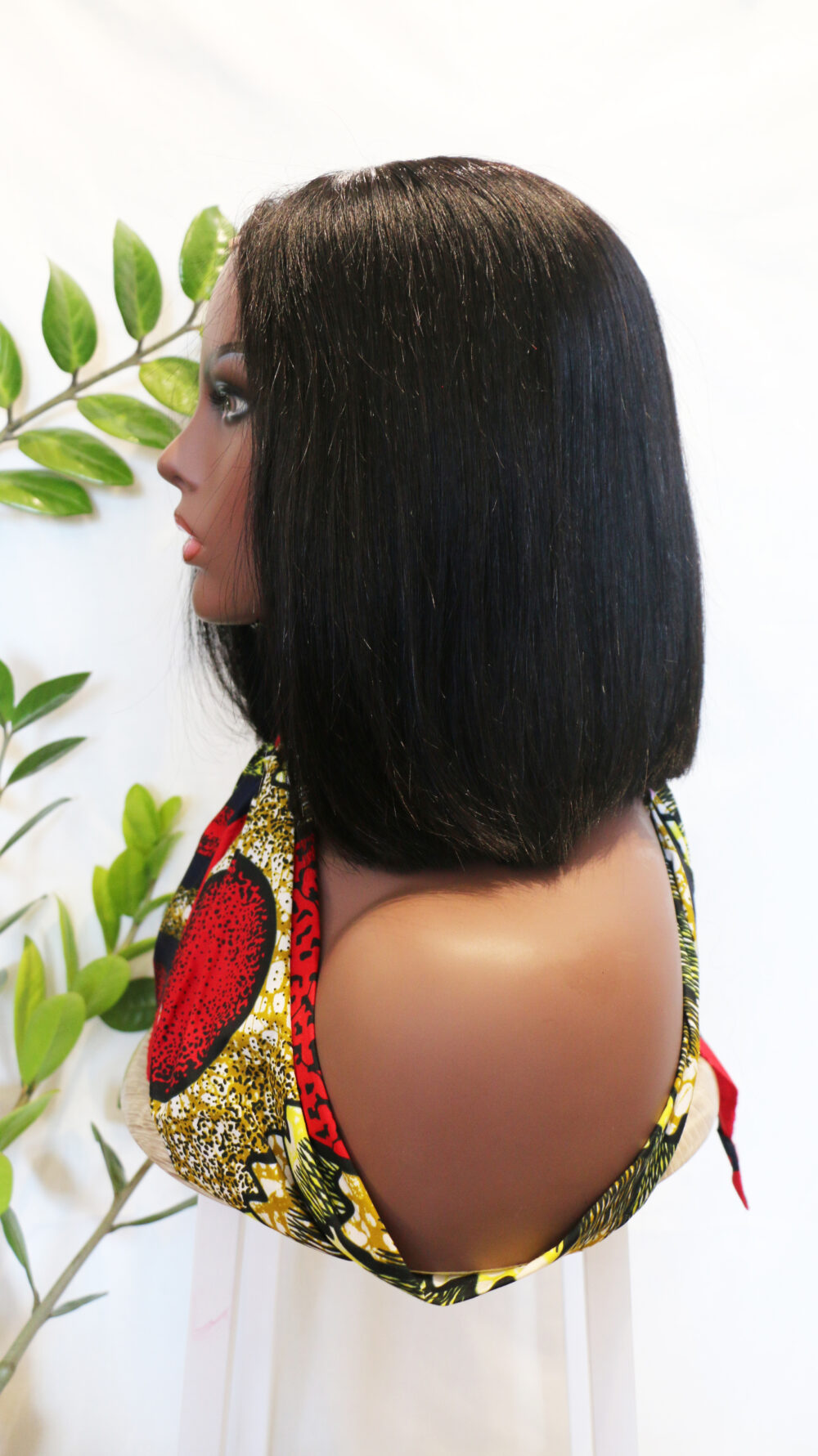 10 inches Straight brazilian top closure bob wig - Image 2