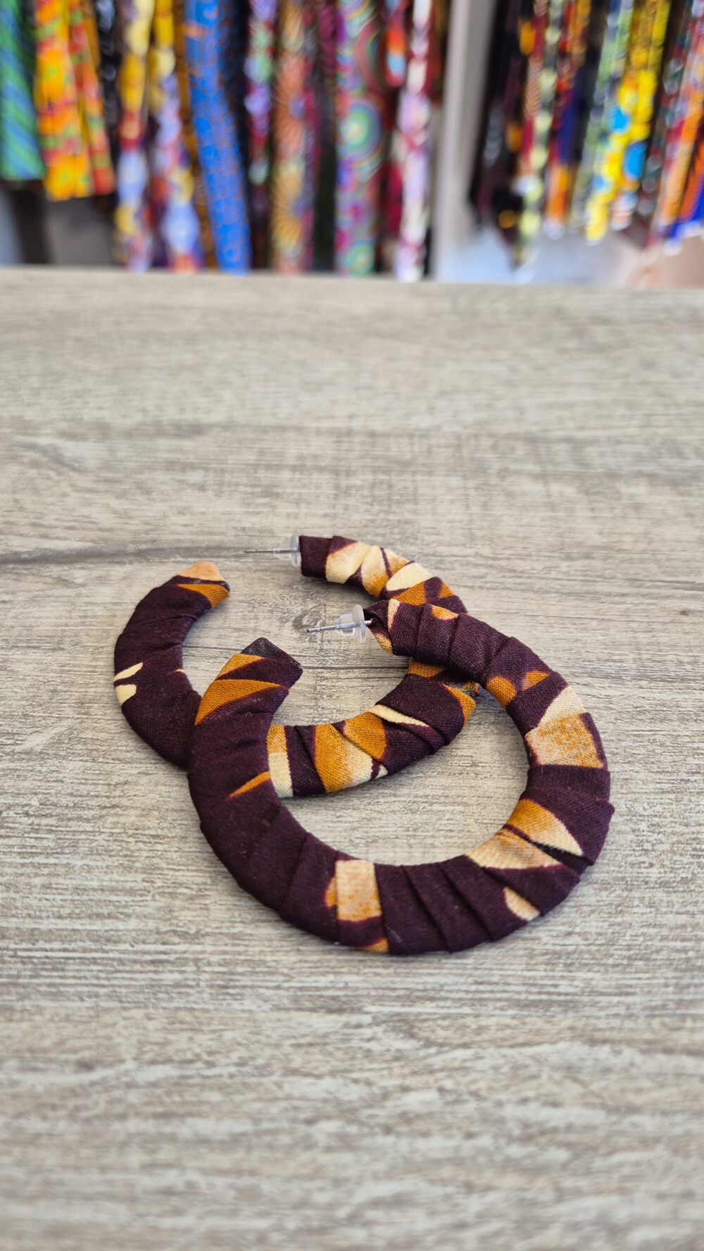 Koffi flat hoop earrings - Image 2