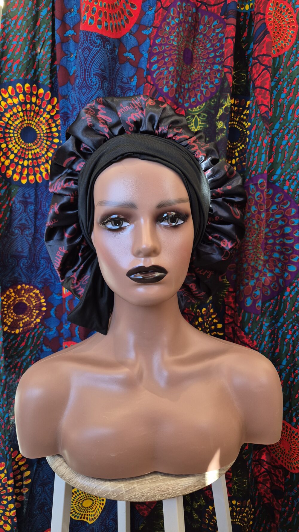 Bonnet de nuit rond
