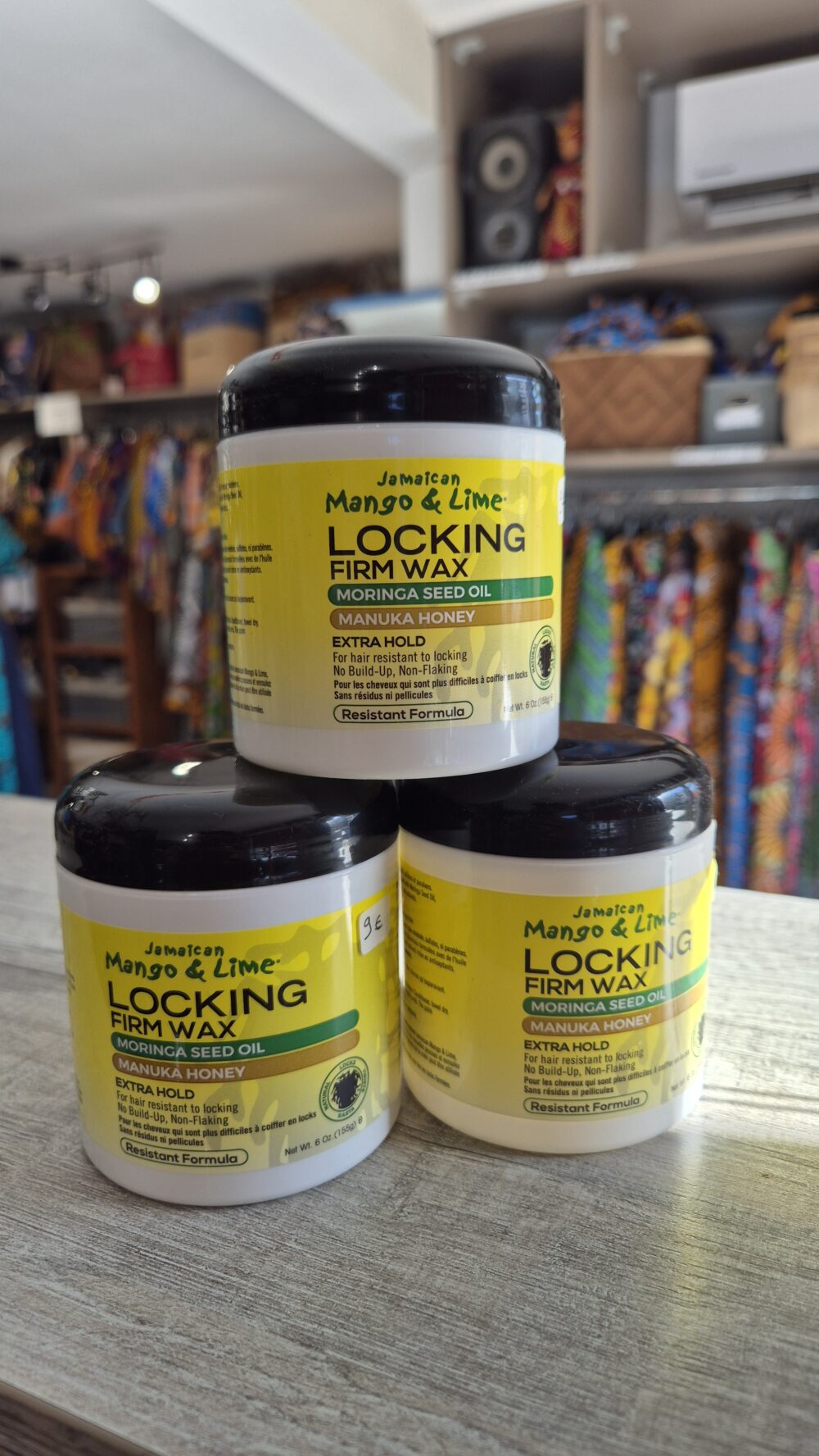 Locking firm wax