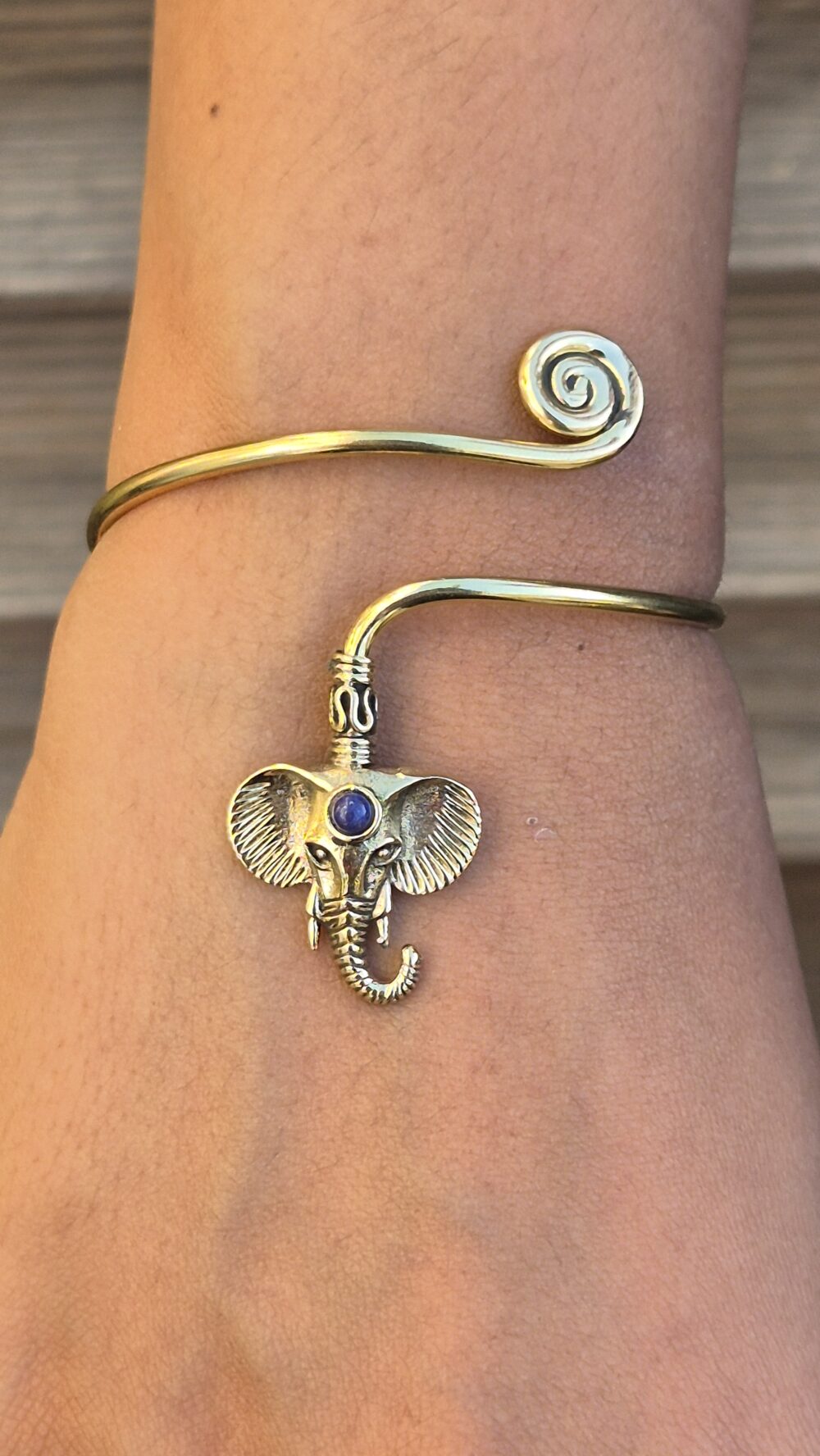 Golden Elephant bangle - Image 4