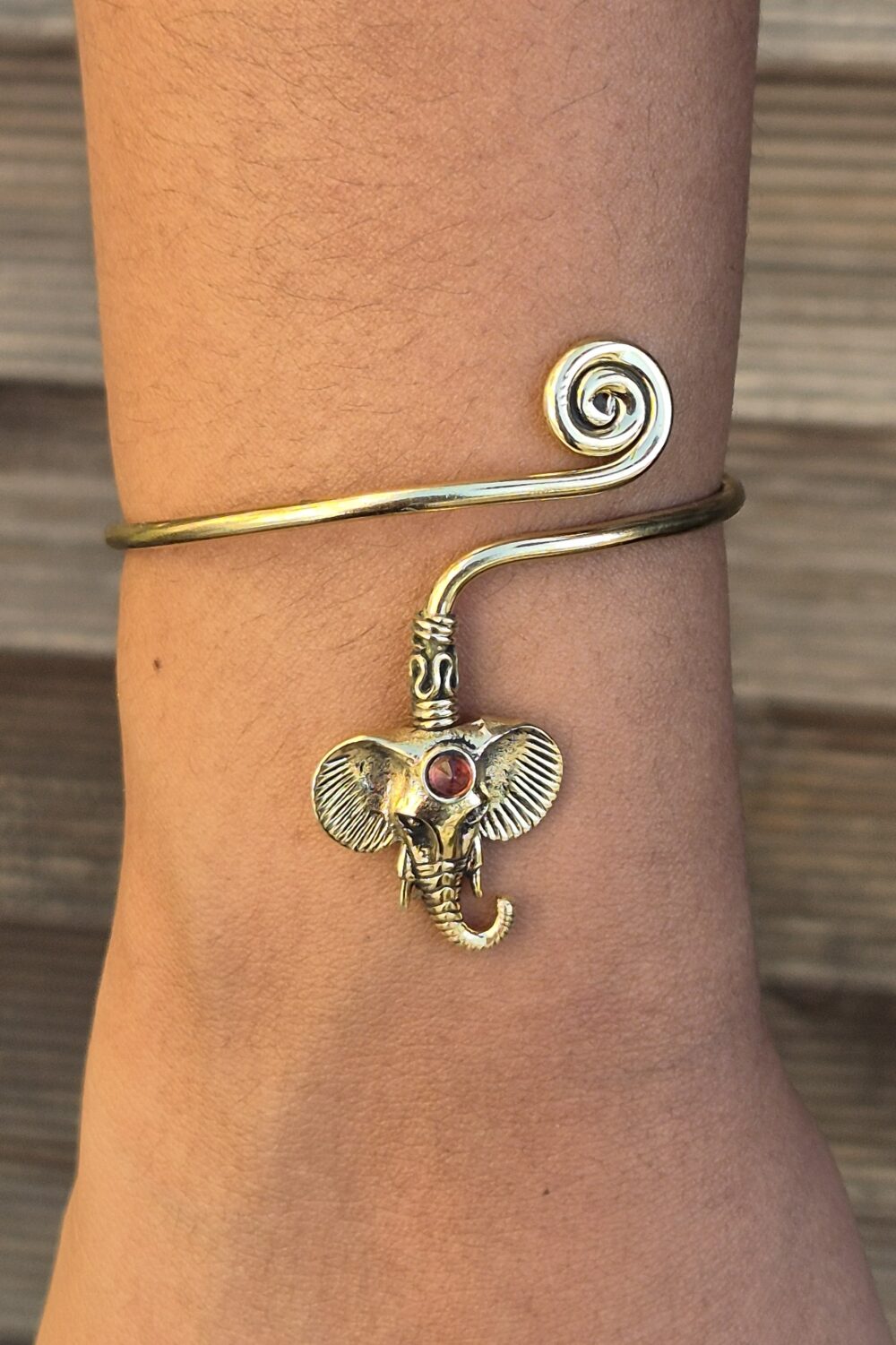 Golden Elephant bangle - Image 9