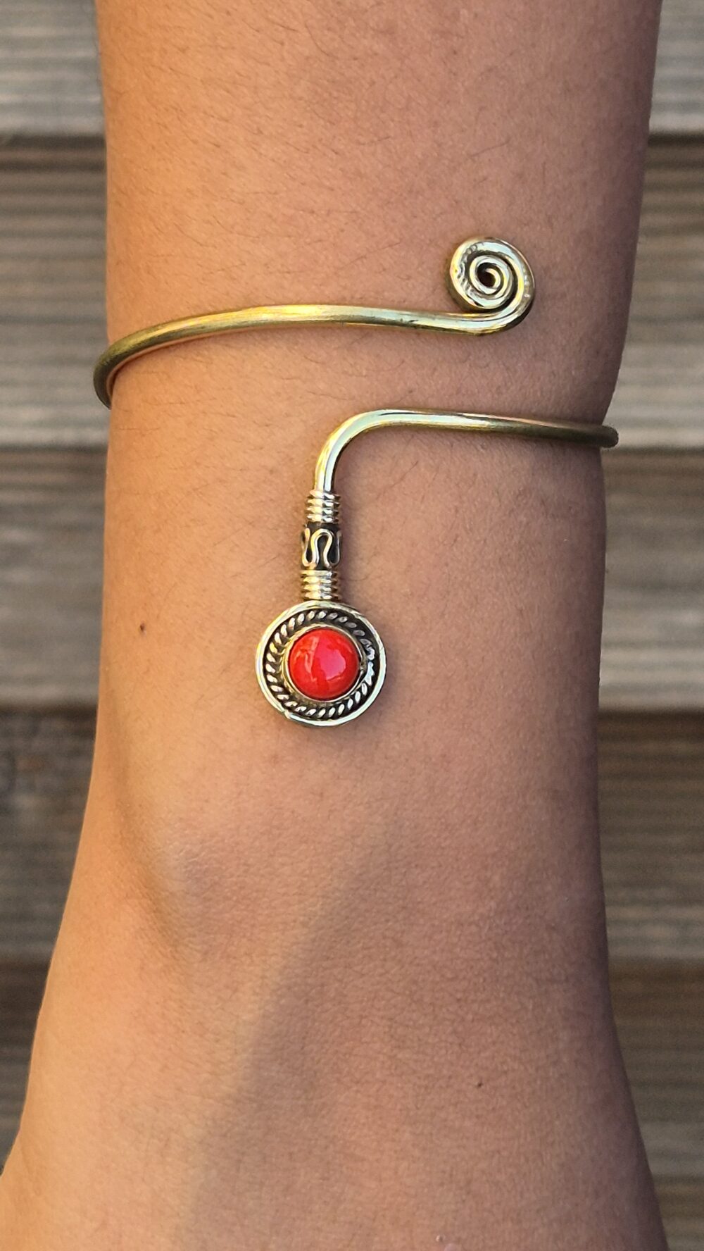 Golden bead bangle - Image 10