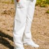 Pantalon blanc cassé