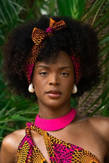 Pink Aïda headband