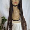 Perruque synthétique box braids