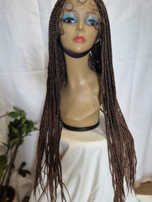 Synthetic box braids wig