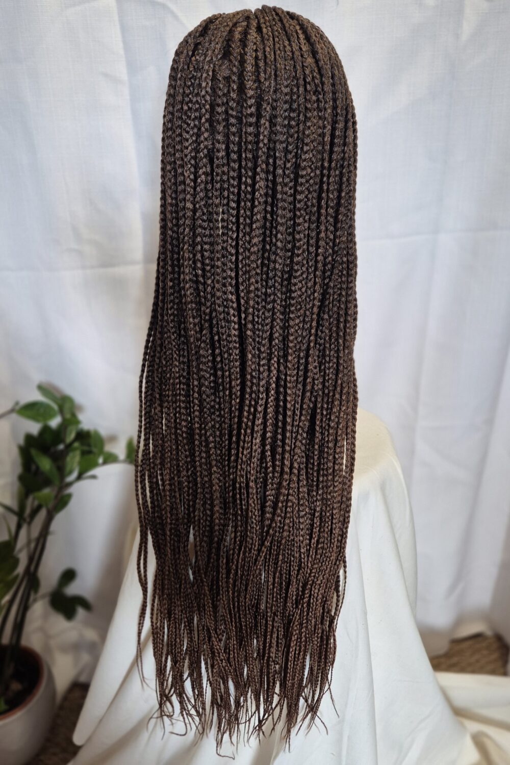 Synthetic box braids wig - Image 3