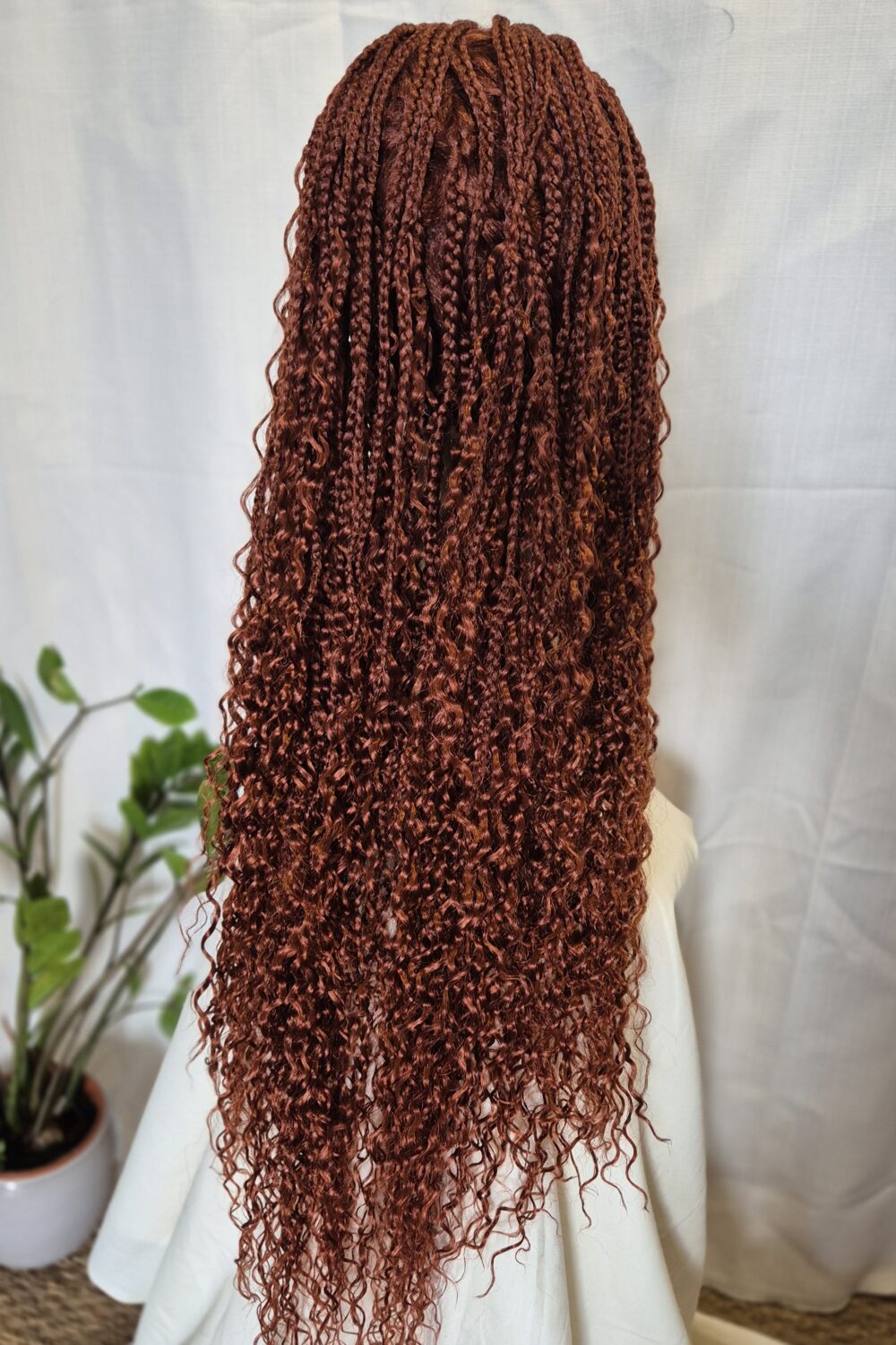 Goddess braids synthetic wig - Image 3